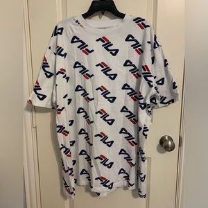 Fila Printed Crewneck Tshirt